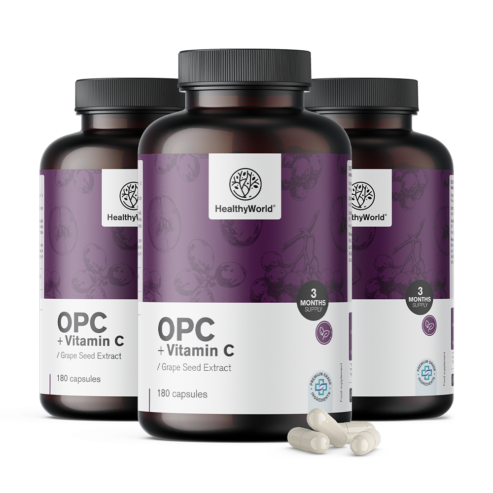 OPC + vitamin C v kapsulách