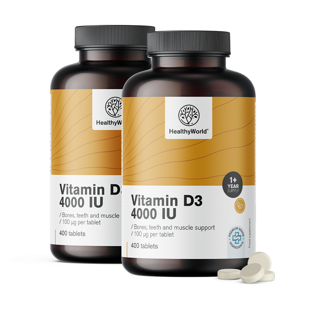 Vitamin D3 4000 ie v XL balení