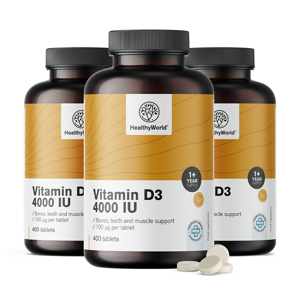 Vitamin D3 4000 ie v XL balení