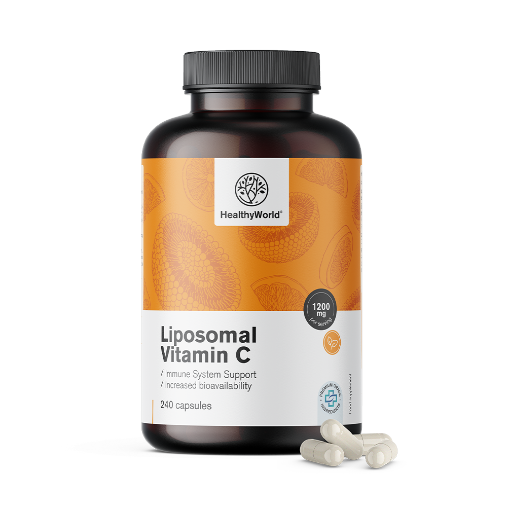 Liposomální vitamín C 1200 mg s extraktem z šípku