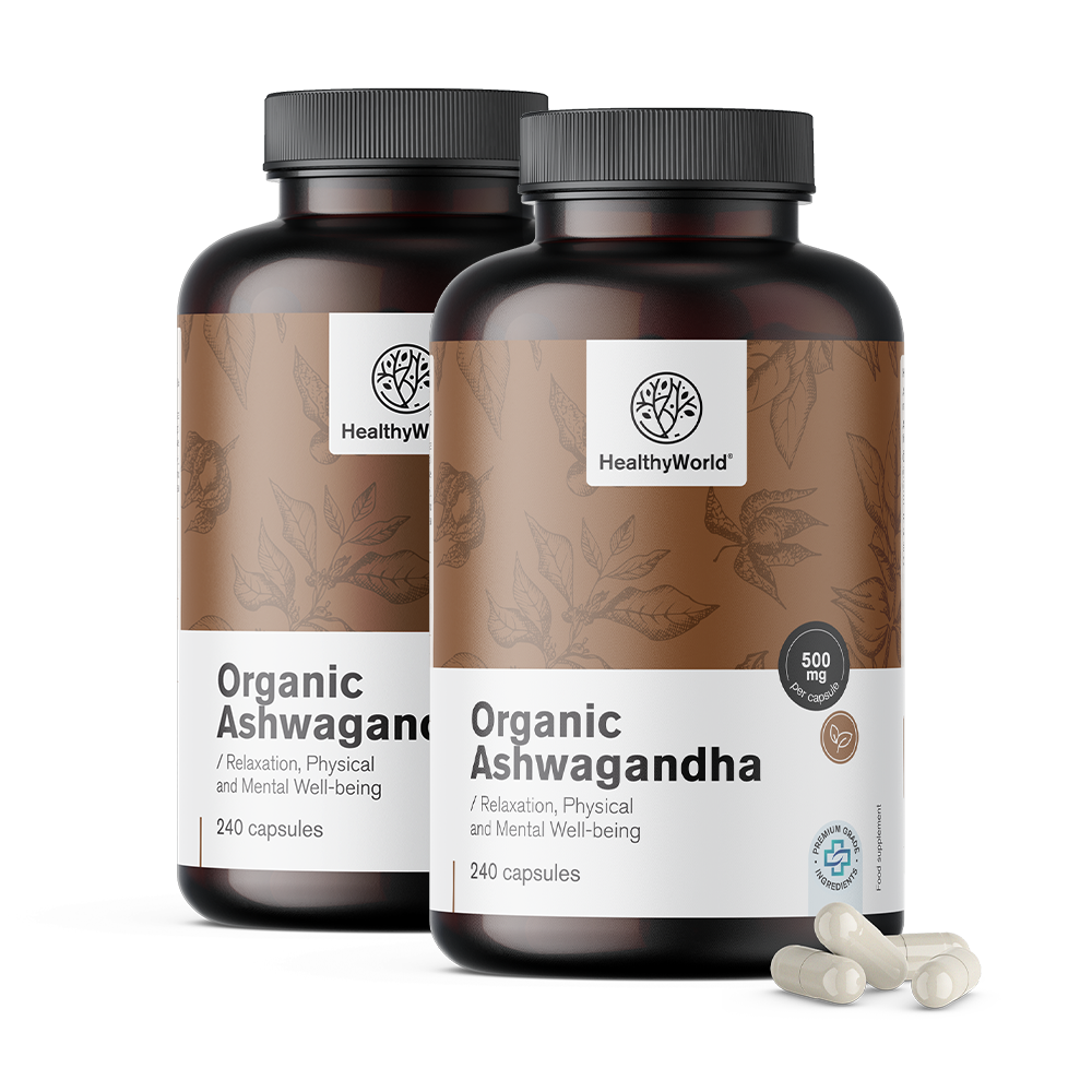 BIO Ashwagandha 500 mg ve formě kapslí