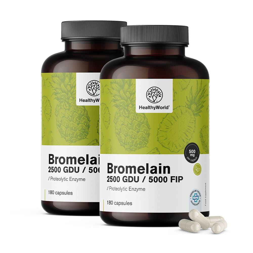 Bromelain 500 mg ve formě kapslí