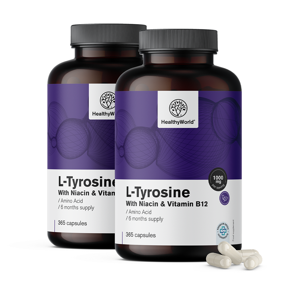 L-tyrozin 1000 mg : L-tyrosin 1000 mg