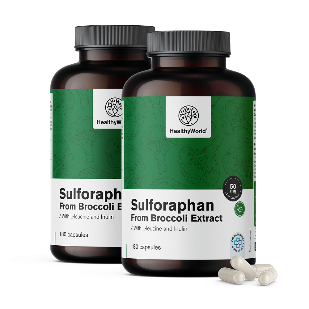 Sulforafan - ze 50 mg extraktu brokolice