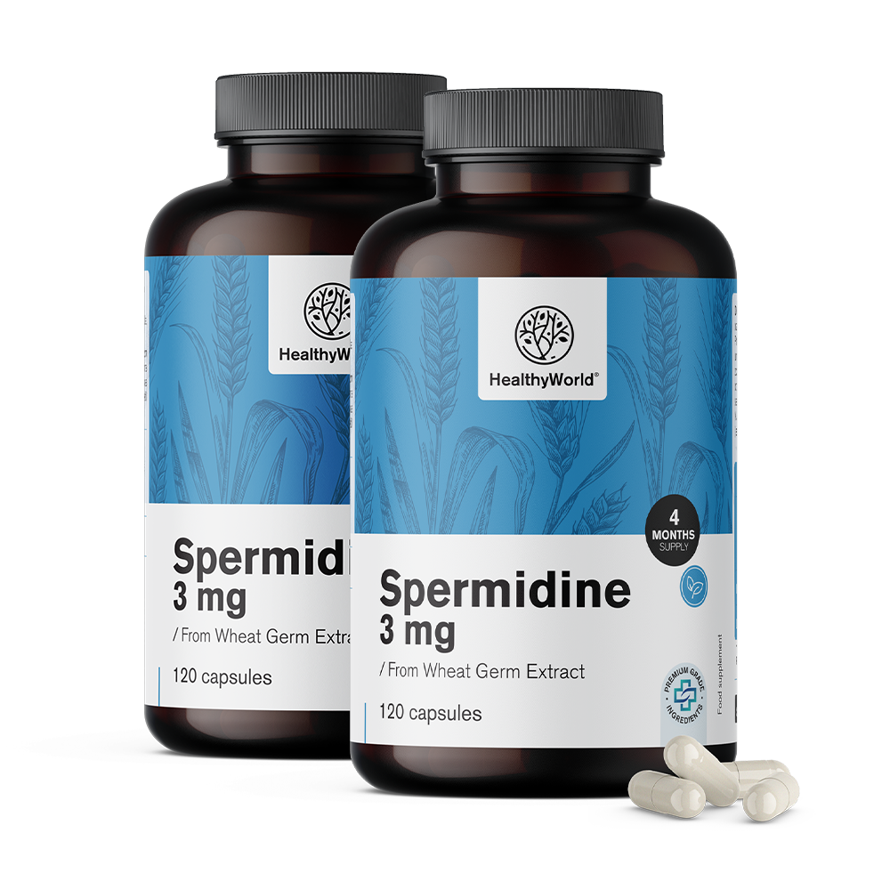 Spermidin 3 mg - z výtažku z klíčků pšenice