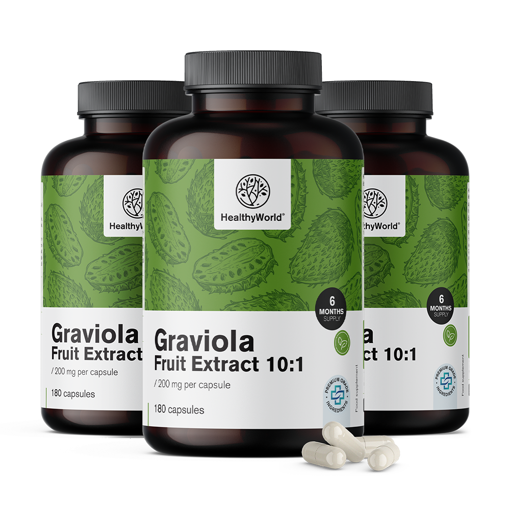 Graviola 200 mg - extrakt 10:1