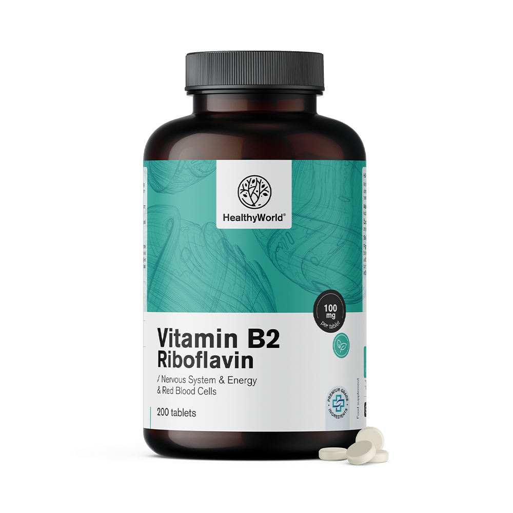 Vitamín B2 - riboflavin 100 mgVitamín B2 - riboflavin 100 mg