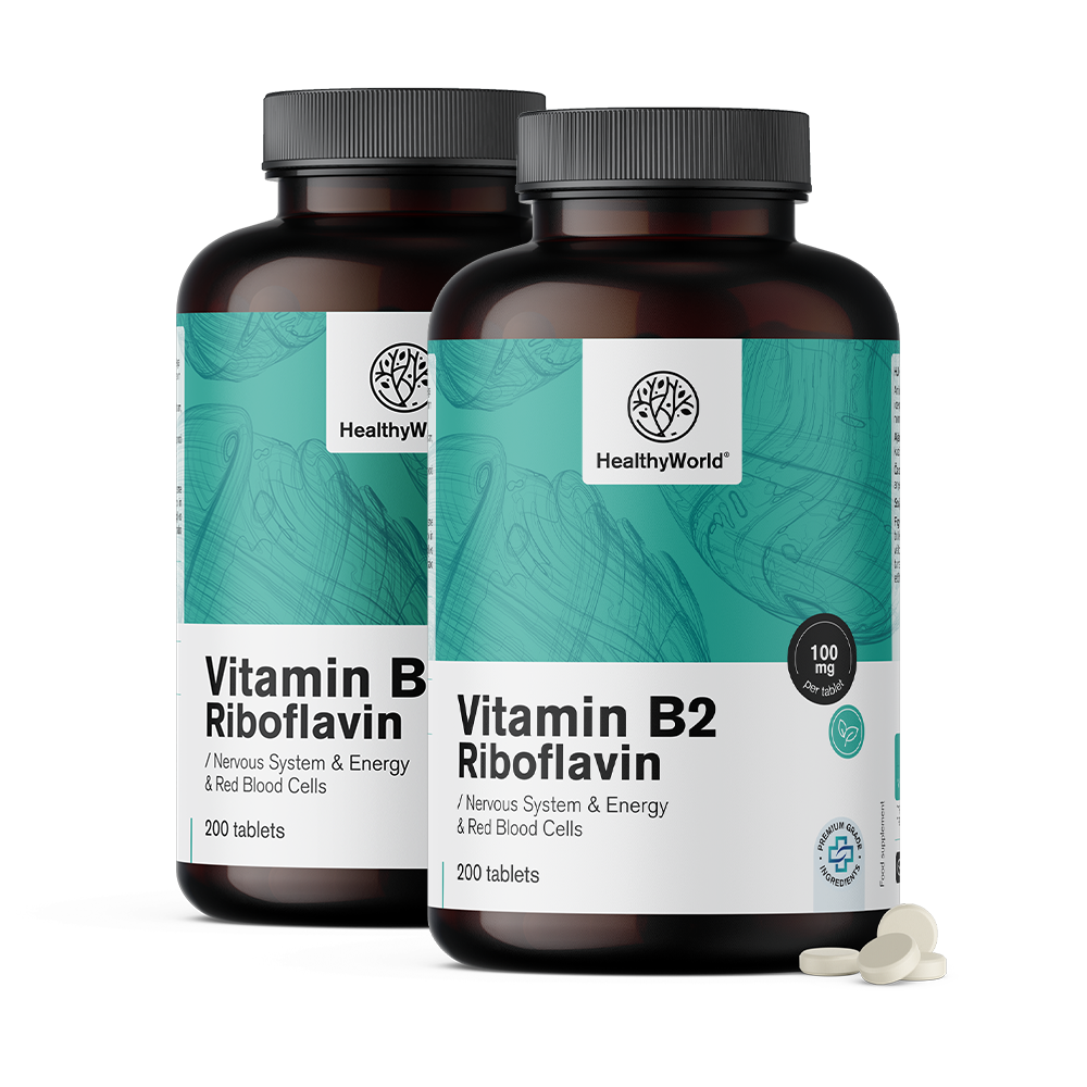 Vitamín B2 - riboflavin 100 mgVitamín B2 - riboflavin 100 mg