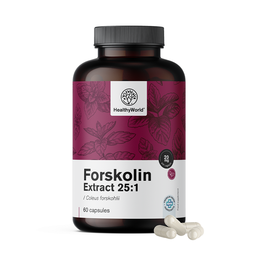 Forskolin - z extraktu indické kopřivy 20 mg