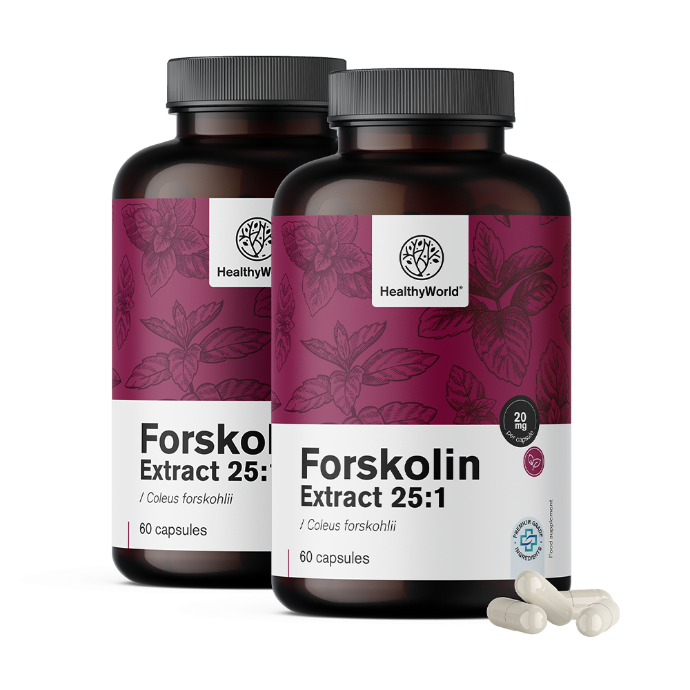 Forskolin - z extraktu indické kopřivy 20 mg