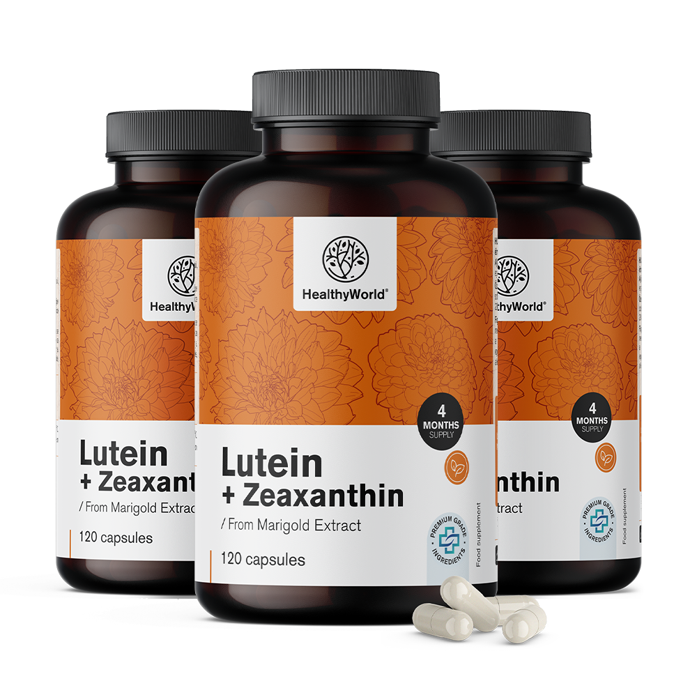 Lutein + Zeaxanthin z květu nevadského.