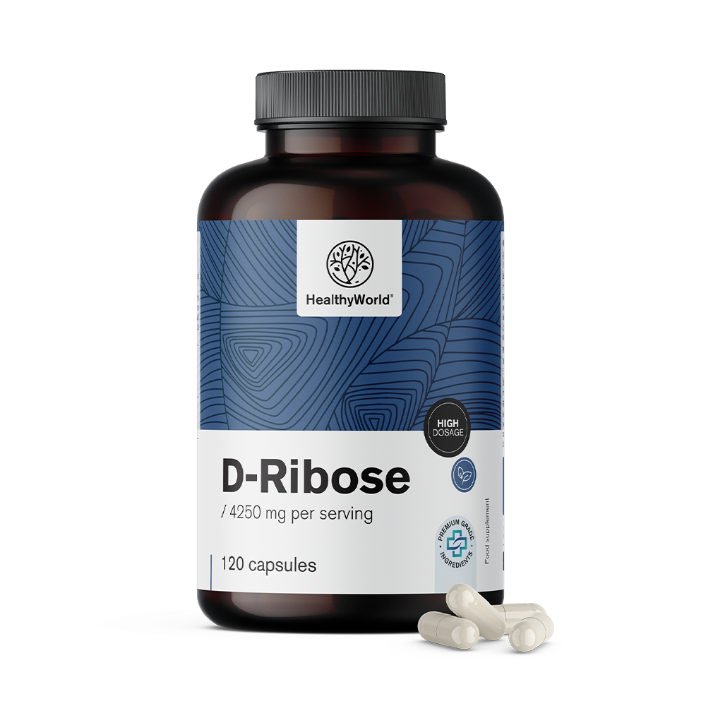 D-ribóza 850 mg